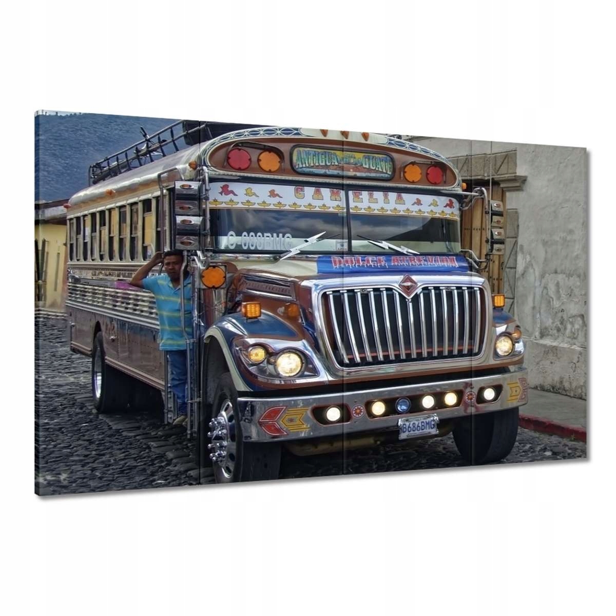 Obrazy 120x80 Autobus Užitkové vozidlo