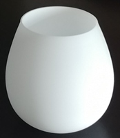 Абажур коньяк E14 мат, открытый для ламп, стеклянный код производителя KZ KON E14M / N135