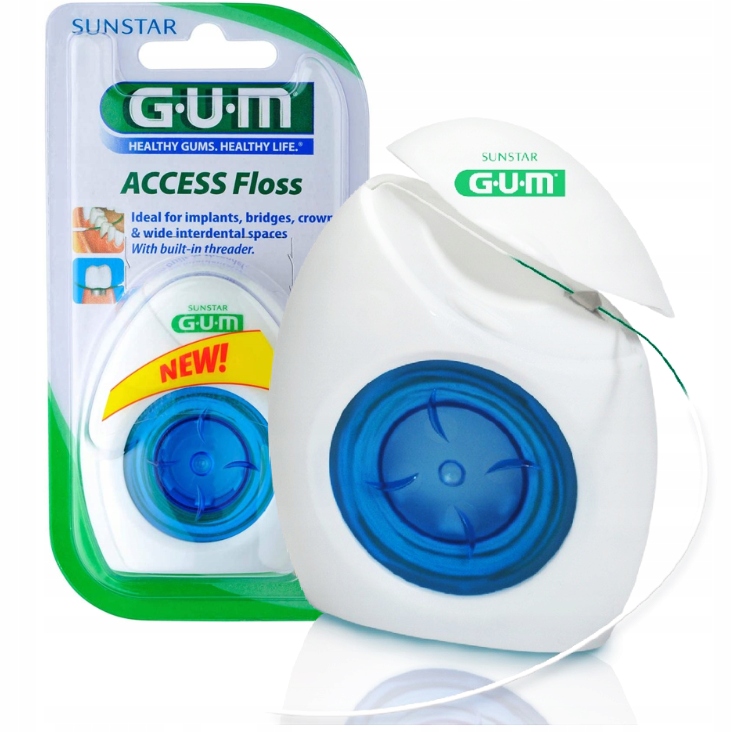 

Nić Dentystyczna z Przewleczką Gum 50 sztuk
