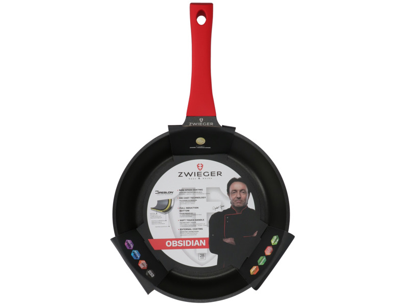 Patelnia Zwieger Obsidian 28 cm