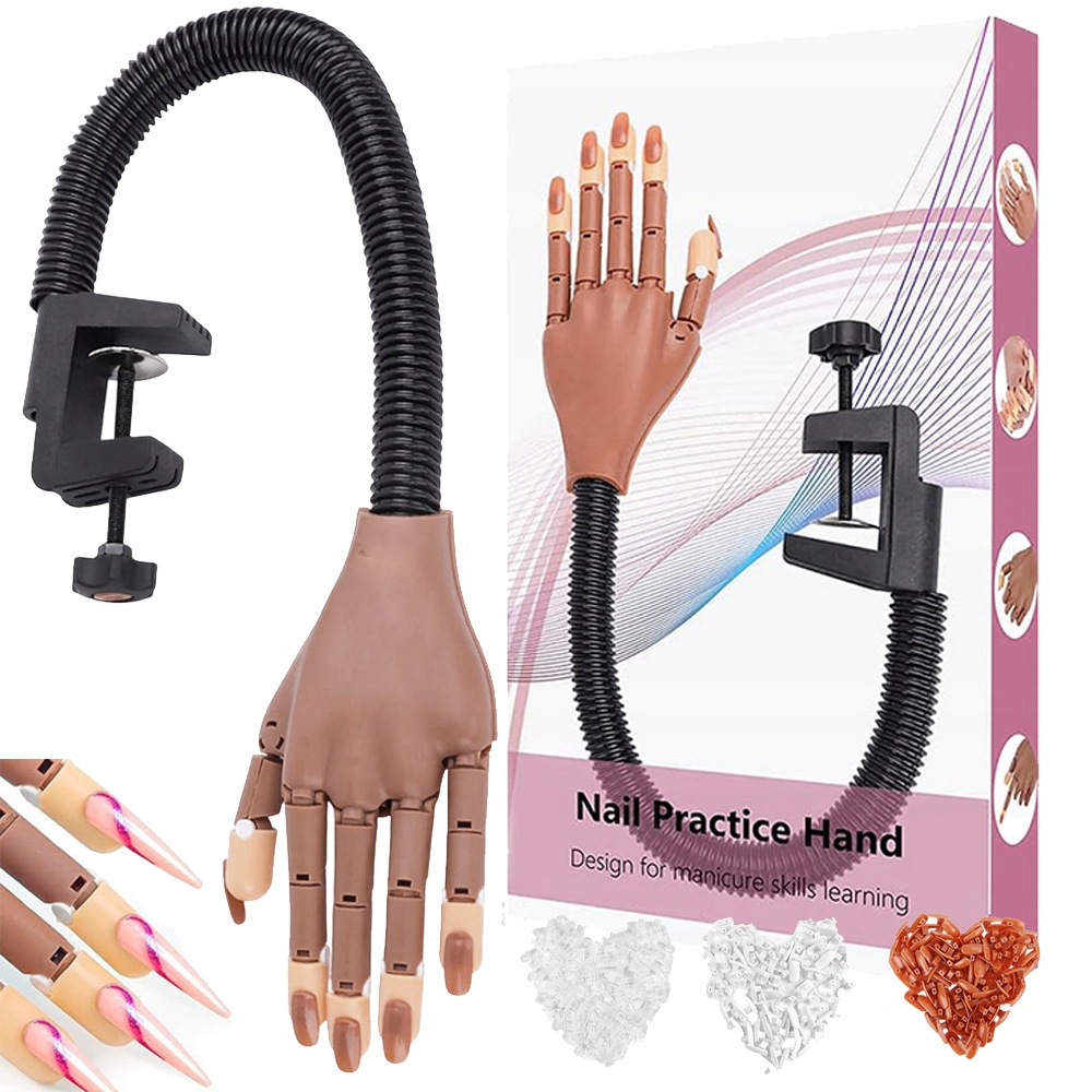 Model Protézy Na Zdobení Nehtů S 300 Tipy, Upevňovací Klip