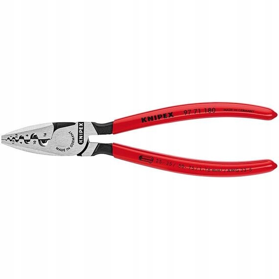 Knipex lisovací kleště na koncové dutinky 180mm 9771180