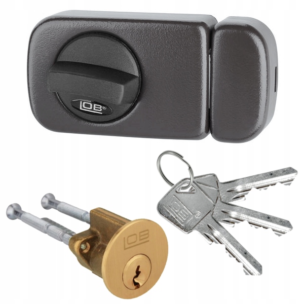 Zamek nawierzchniowy Lob TB61 grafit