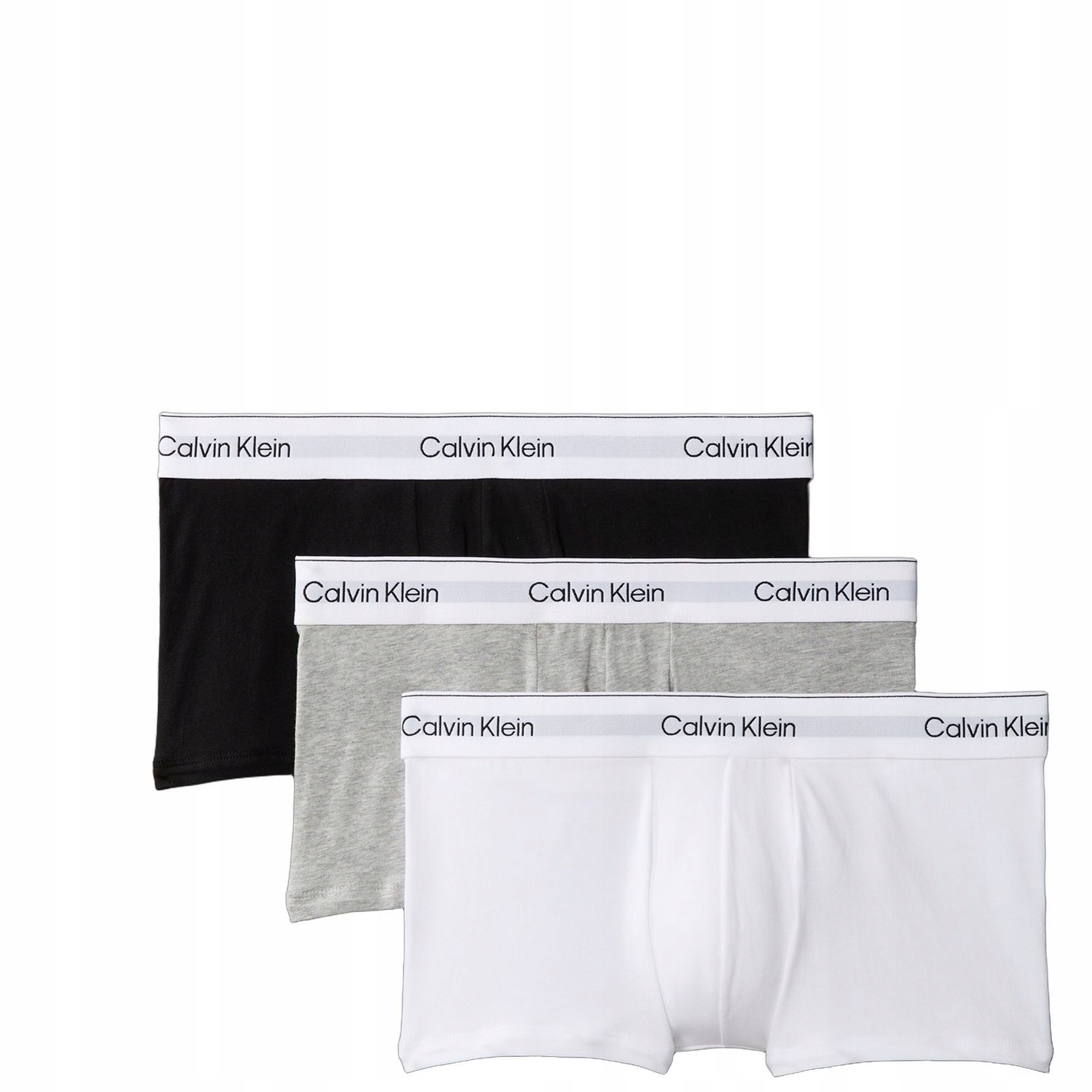 Slipy Calvin Klein Icon Cotton Stretch 3-Pack Low Rise T XL Pánské