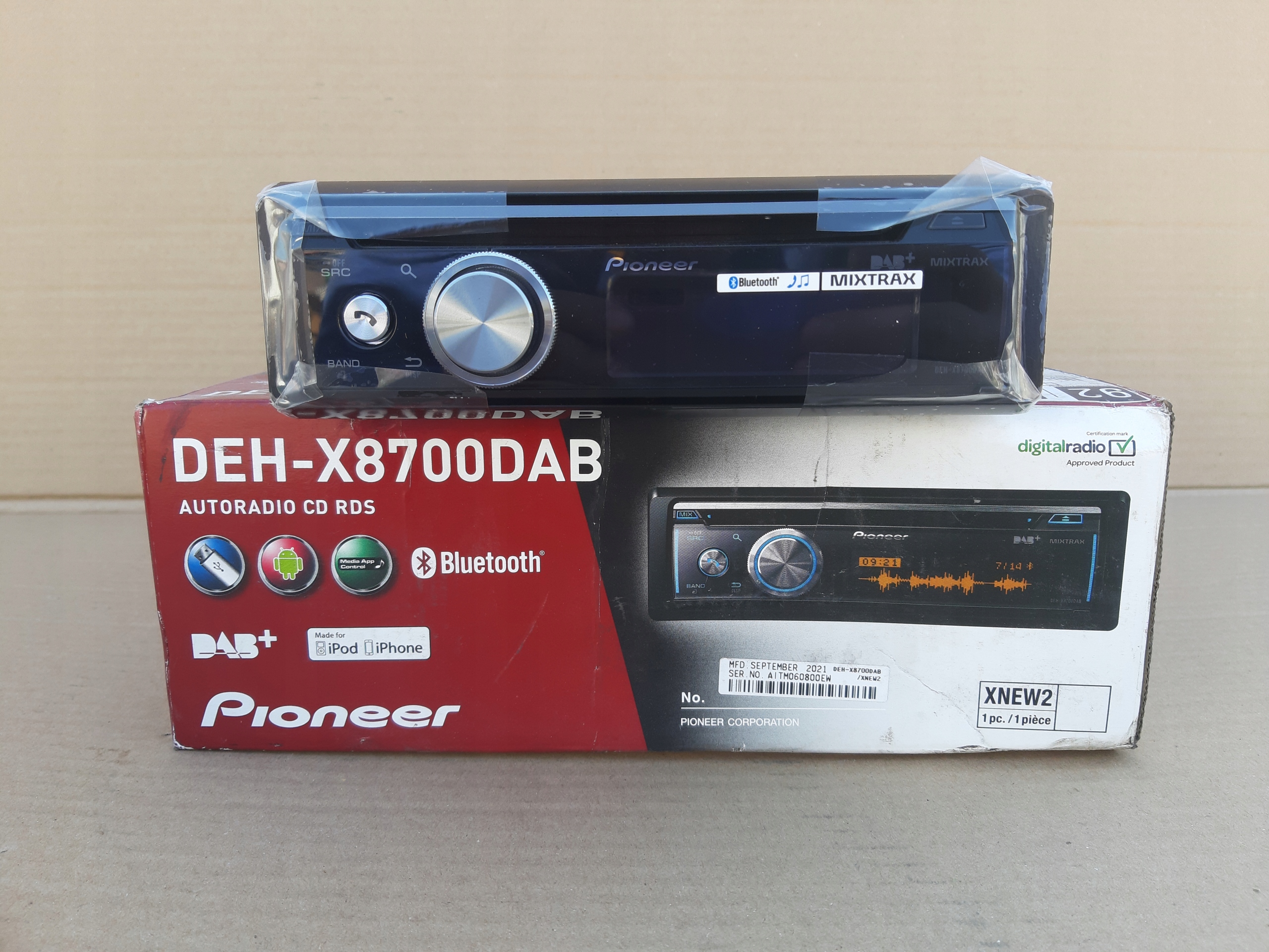 Pioneer DEH-X8700DAB - Autoradios 