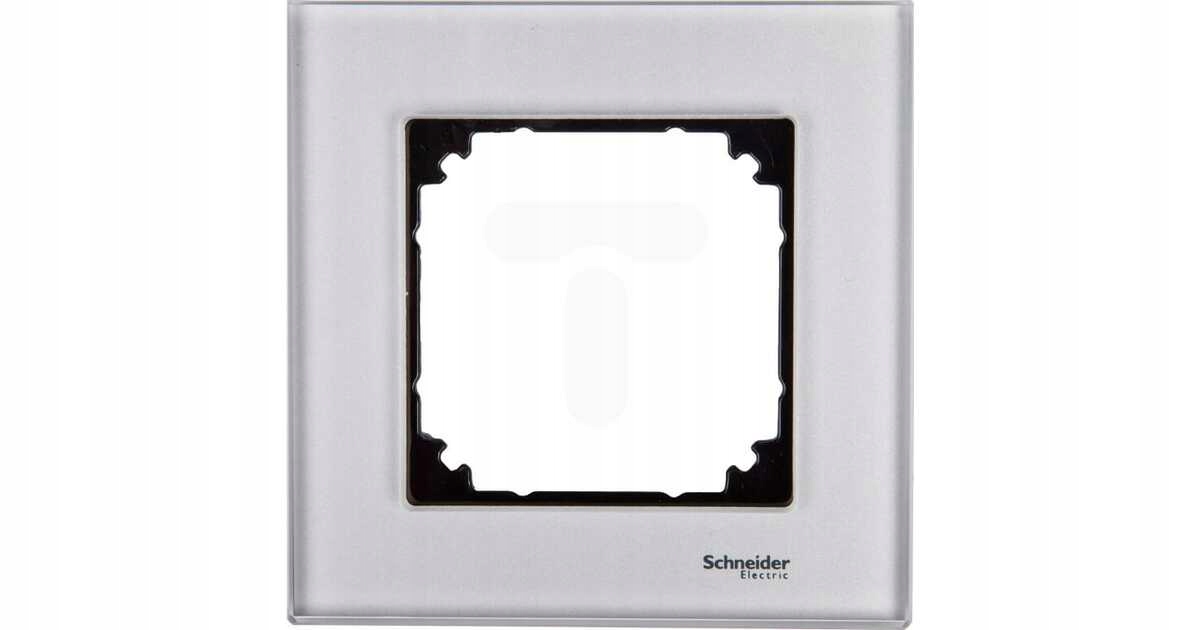 Rámeček 1-násobný sklo Merten MTN40103260 Schneider