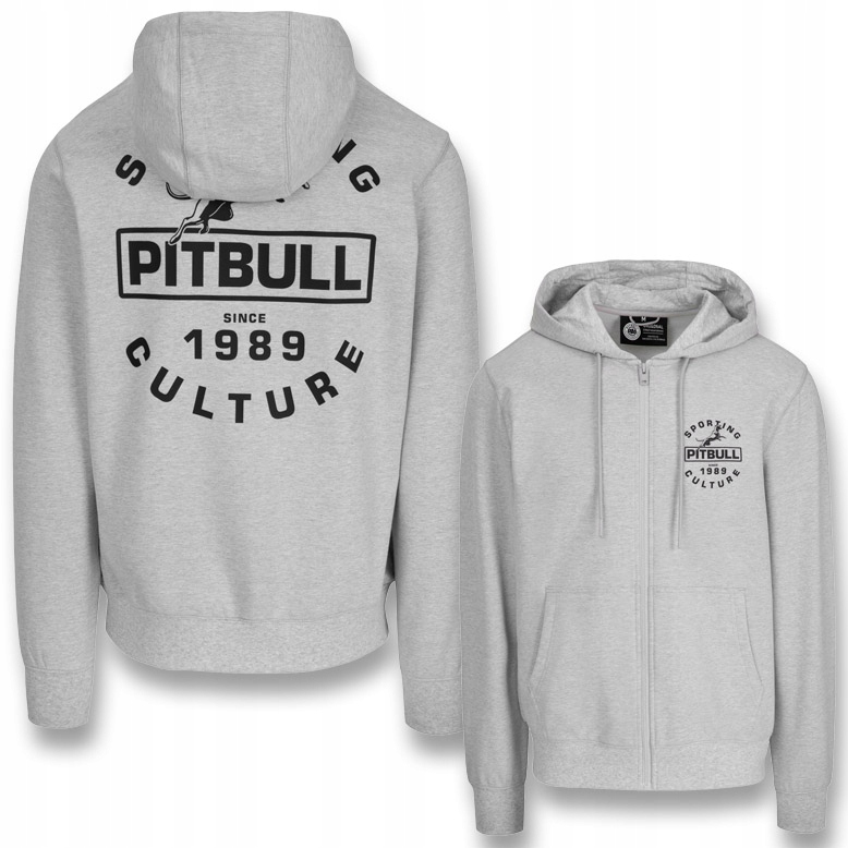 Pánská Rozepínací mikina s kapucí Pitbull Physical Culture Tepláková mikina