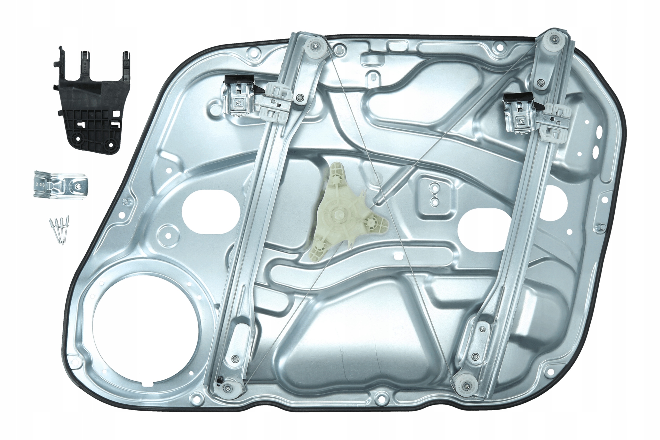 PODNOŚNIK SZYBY PRZÓD LEWY (Z PANELEM) HYUNDAI Producent części Kamoka