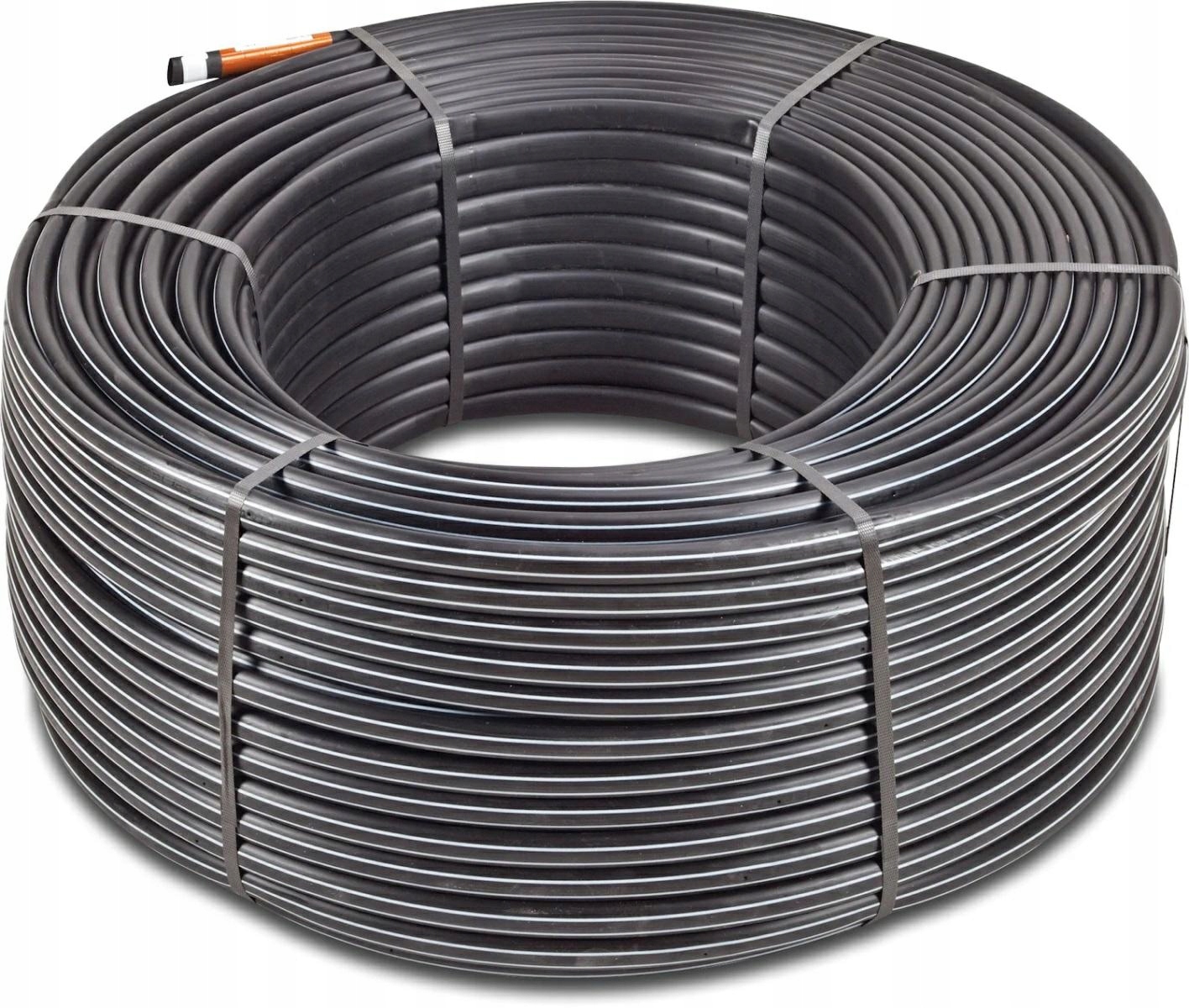 Linia kroplująca Pe 16 mm 1,6l/h 33cm czarny 100m typ z kompensacją