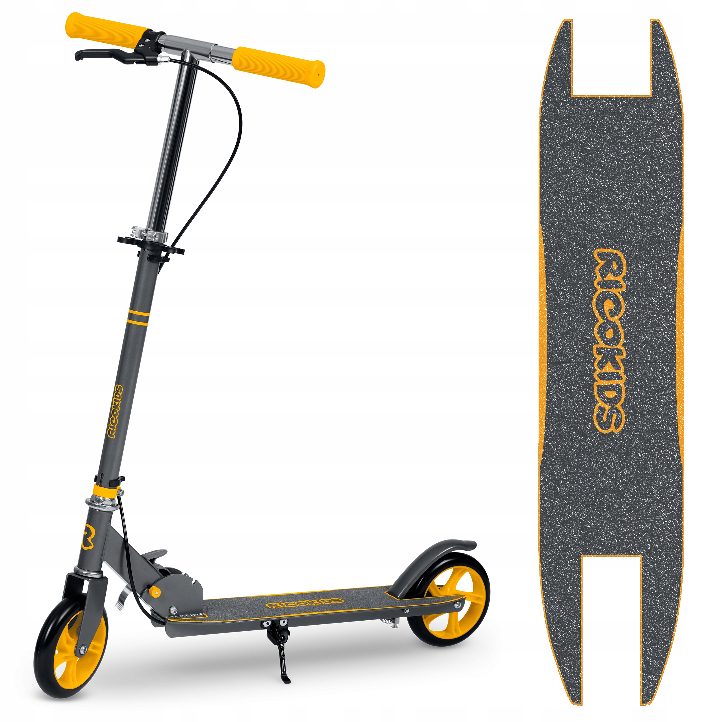 Hulajnoga dwukołowa dla dzieci RicoKids Kodi składana miejska ABEC-7