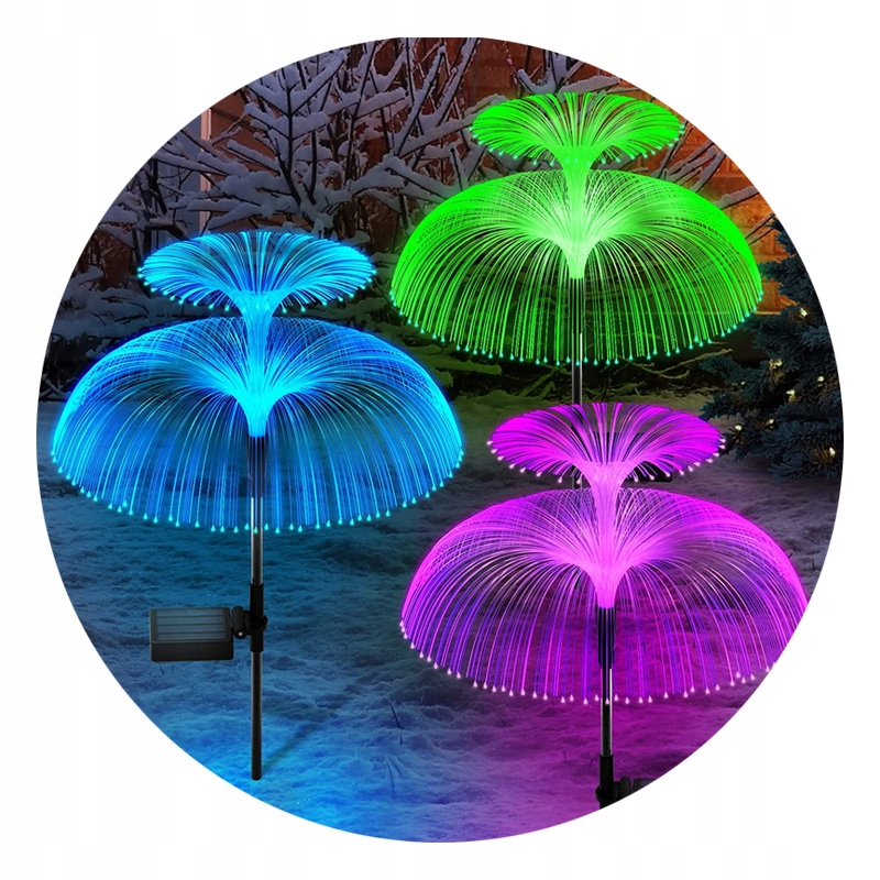 

4X Lampa Solarna Led Drzewko Dmuchawiec Fajerwerki