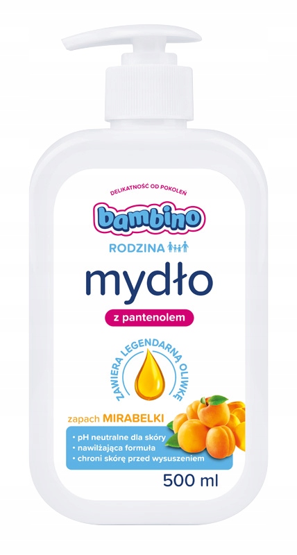 

Mydło w płynie do rąk Bambino Rodzina Mirabelka