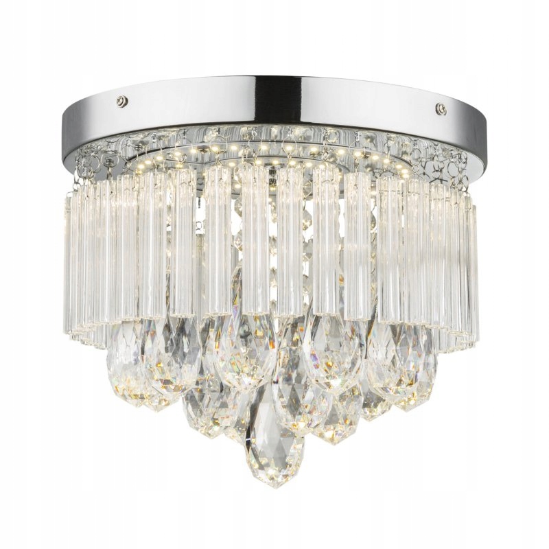 Led stropná lampa Manilo 12W chróm 4000K Globo Lighting