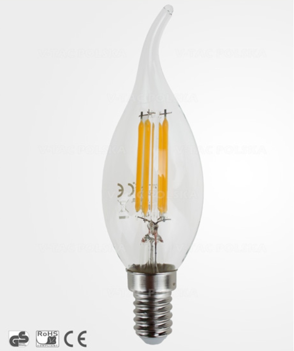 

Żarówka Led Płomyk E14 4W neutralna 400lm