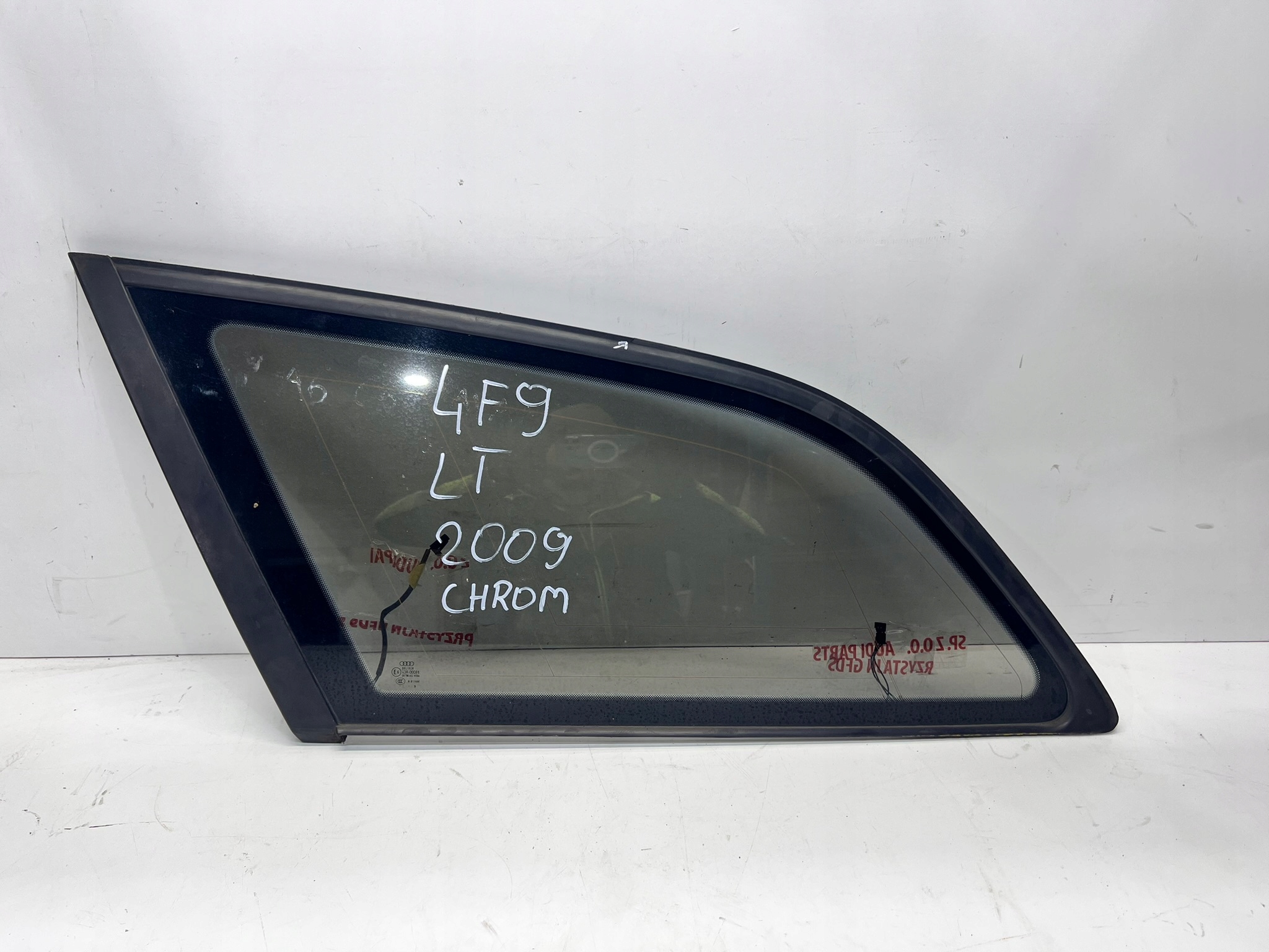 window bodywork left rear part AUDI A6 C6 4F9 AVANT 2009R