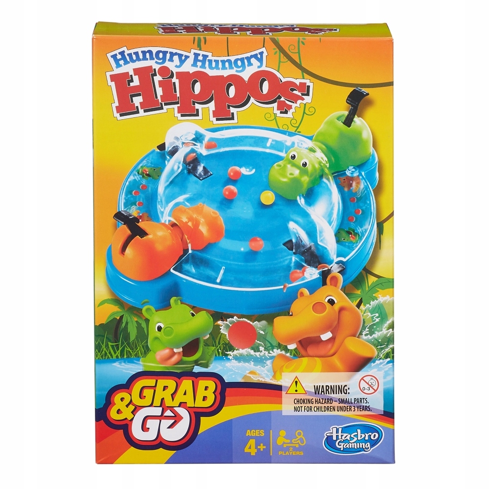 

Hasbro - Gra Głodne Hipcie kieszonkowe B1001