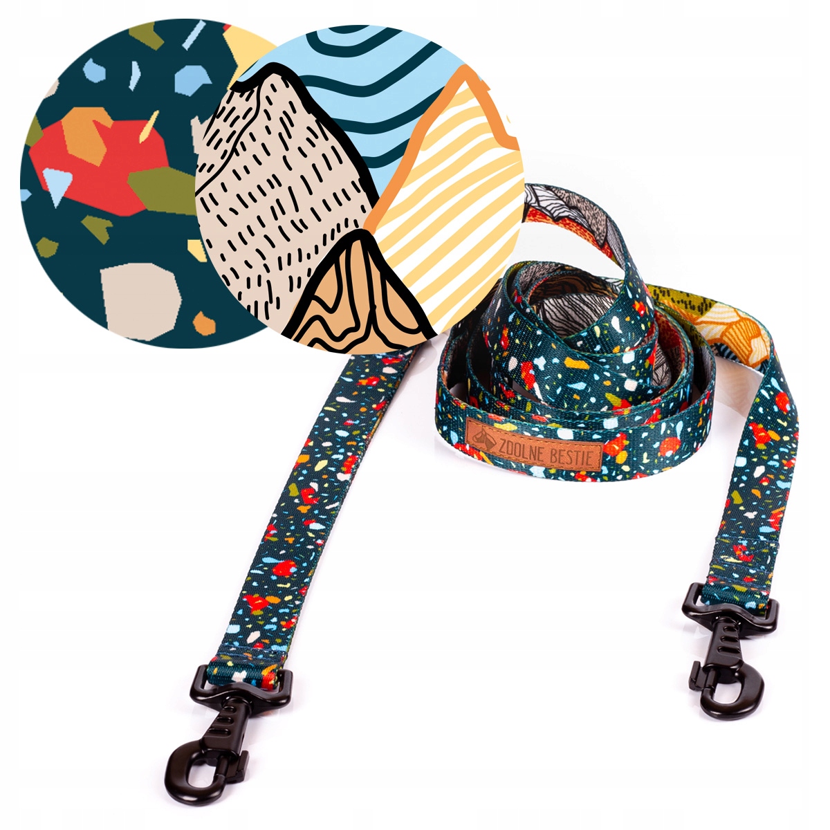 

Smycz przepinana regulowana smycz długa 3m