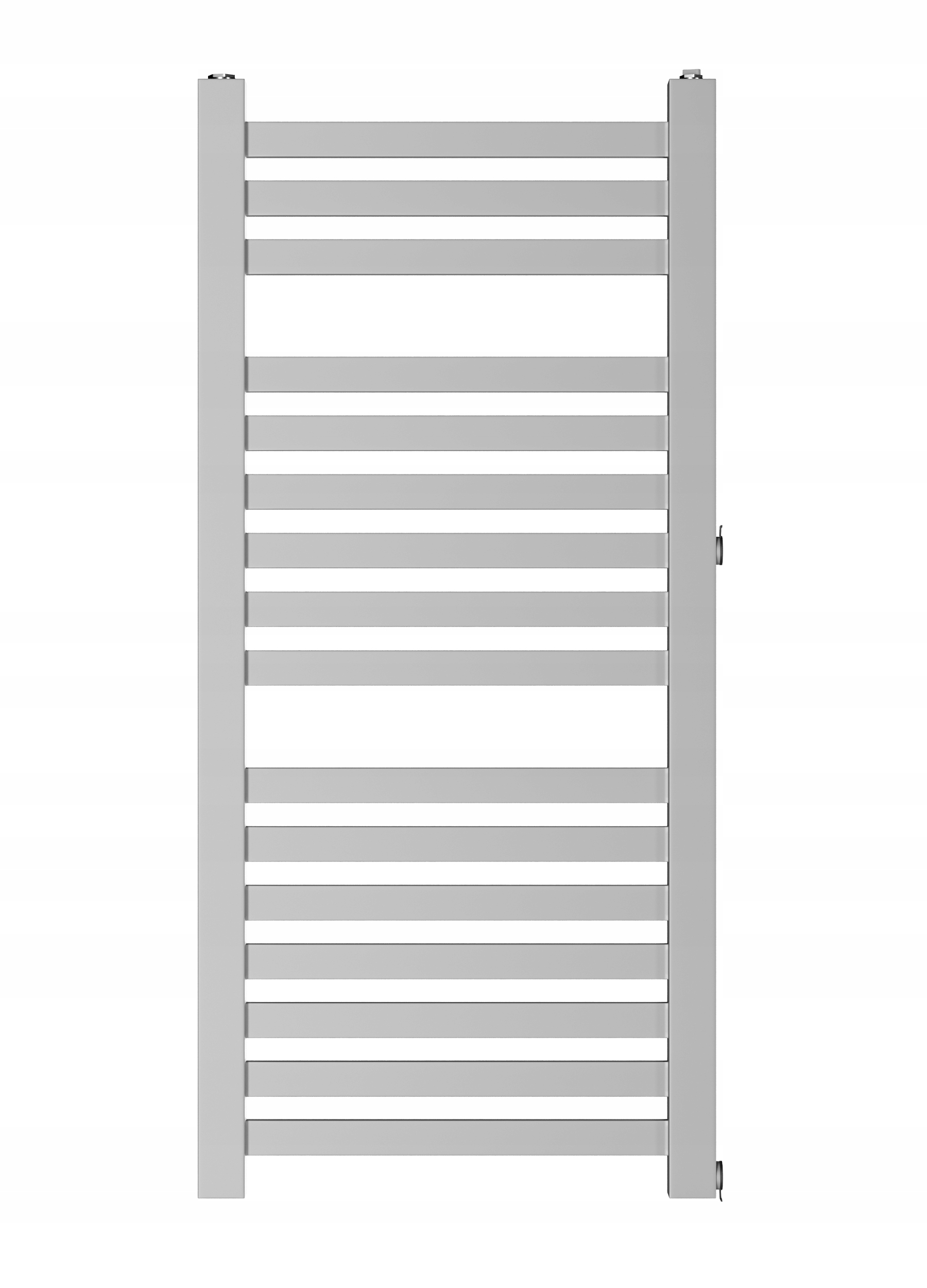 Kúpeľňový radiátor Togo 950x440 Strieborný
