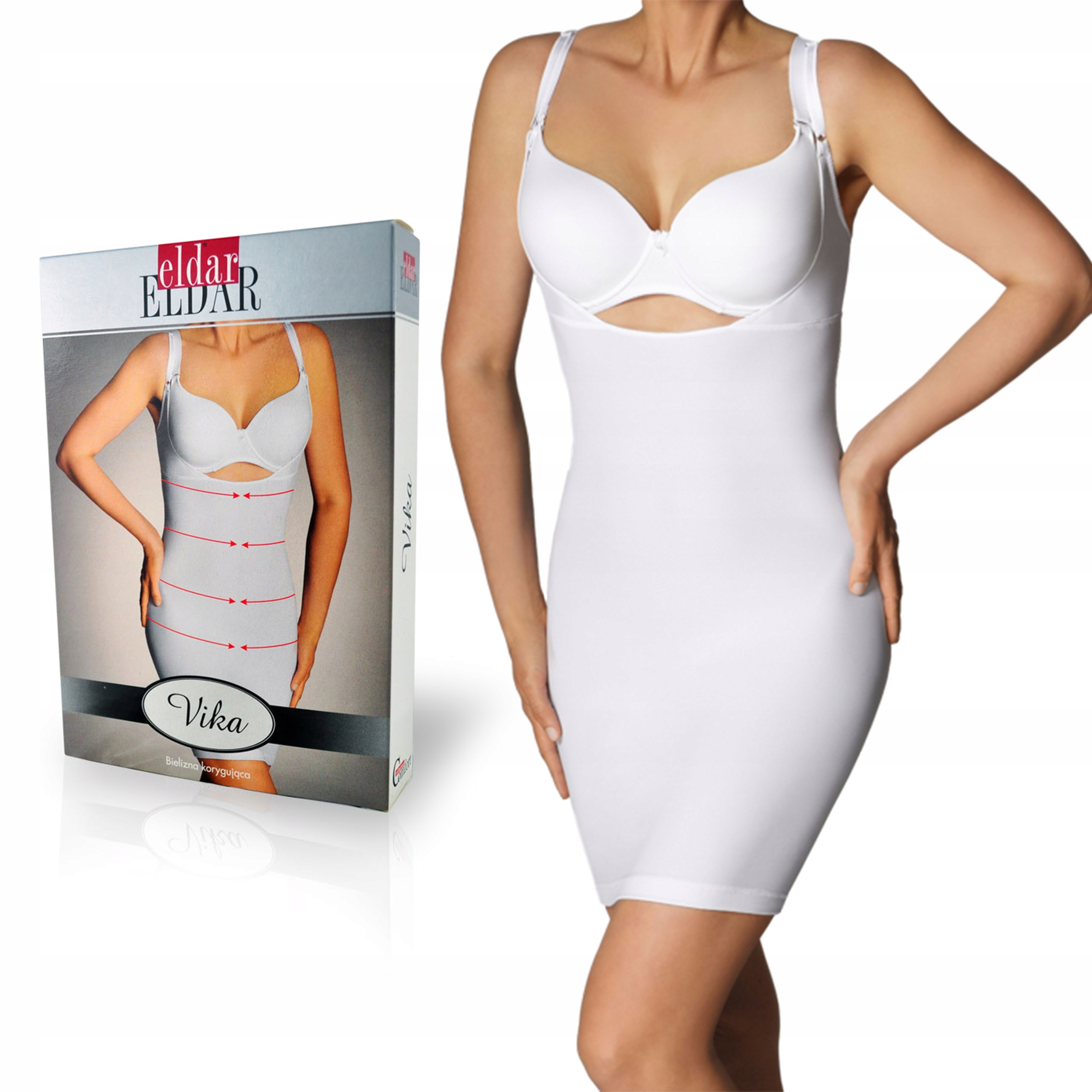 ELDAR VIKA ~ Halka Modelująca ~ BIAŁA ~ S