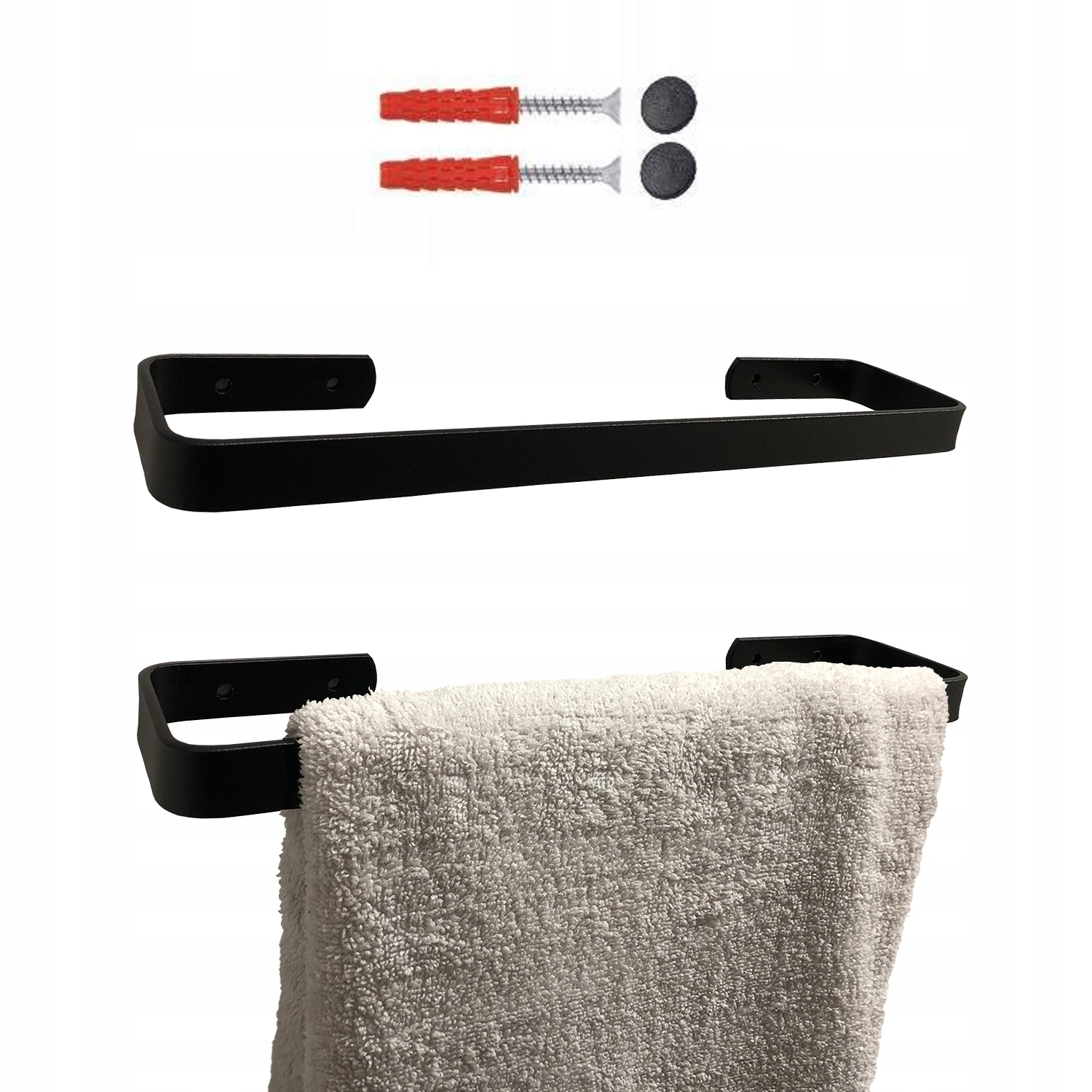 

Wieszak łazienkowy na ręczniki ścienny Loft 40cm