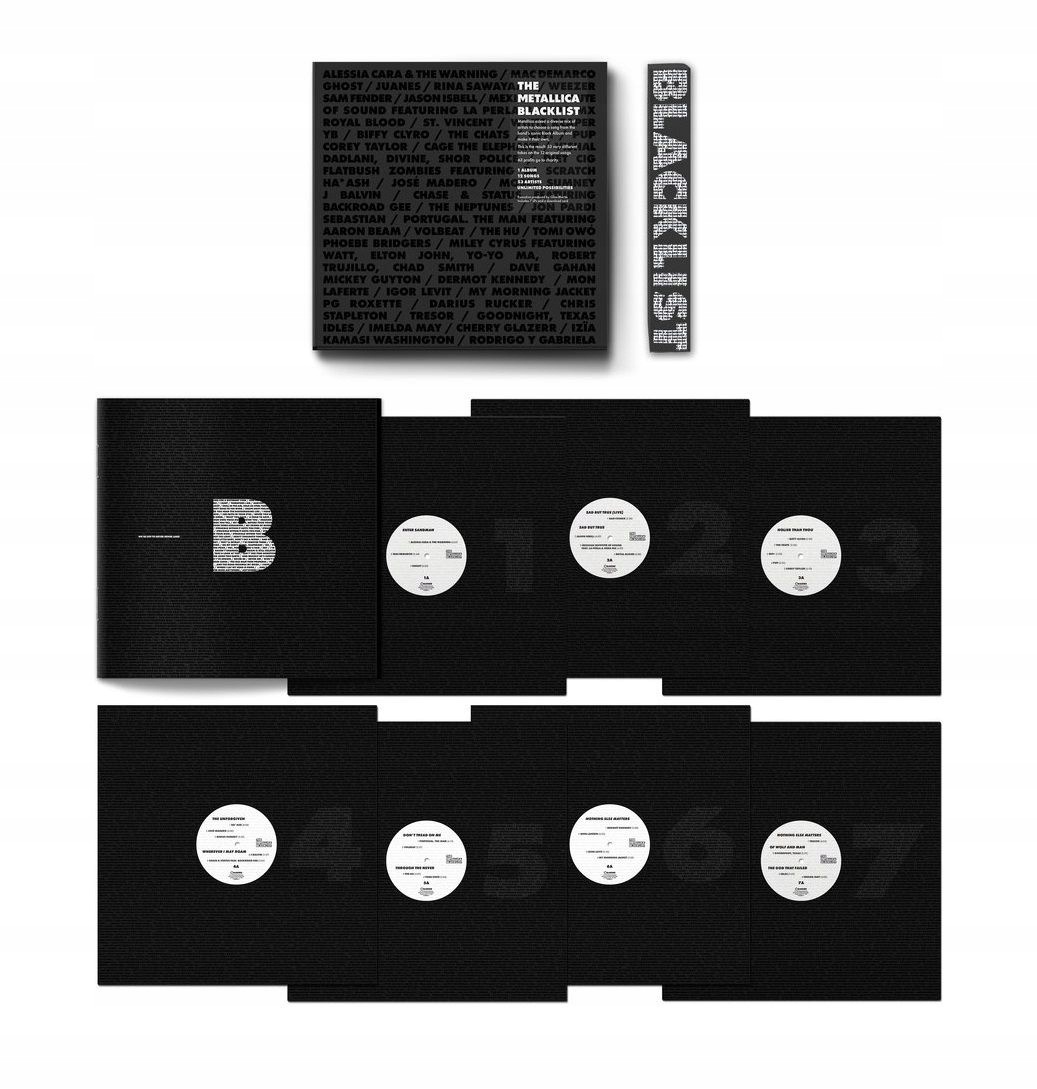 {{{ The Metallica Blacklist (7 Lp) Usa