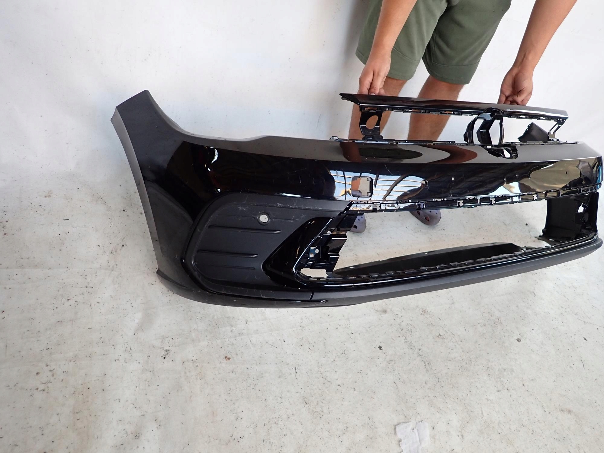 VW POLO VI 6 2G LIFT 21-> bumper front front PDC