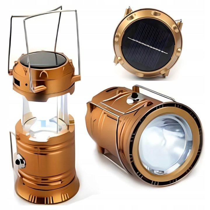 

Latarka Kempingowa Solar Lampa Led Akumulator
