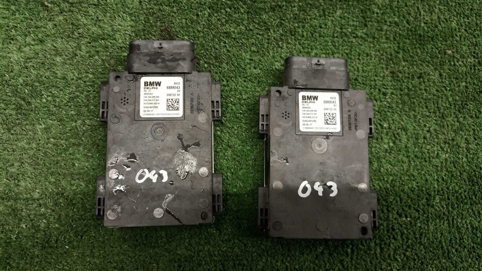 BMW Sensor ASYSTENT Schalt öv, szíj 6889043