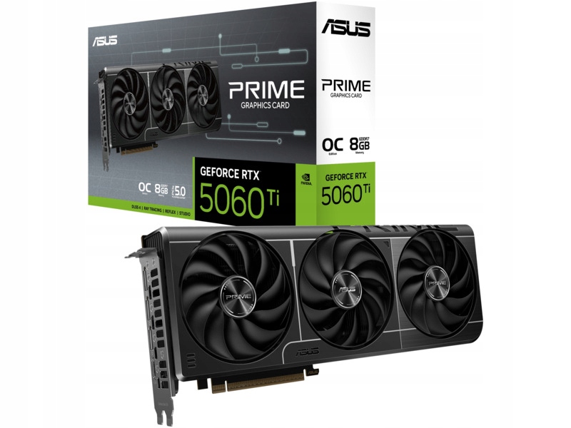 Karta graficzna Asus GeForce Rtx 5060 Ti Prime Oc 8GB Dlss 4