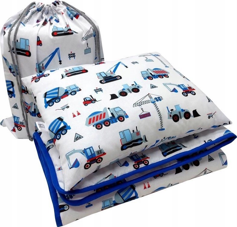 Pościel 100x135 z wypełnieniem do przedszkola+imię