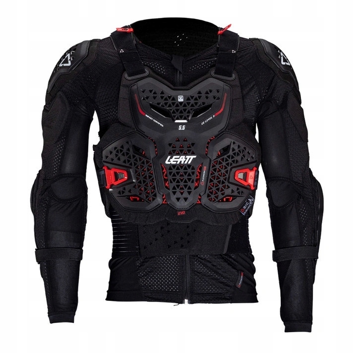 Tričko s chráničmi Leatt 5.5 Evo Black čierne Darčeky