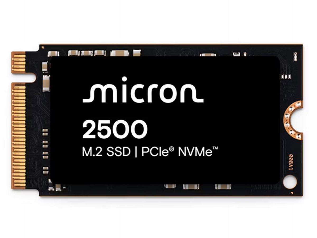 Dysk SSD Micron 2500 512GB PCIe M.2 2242 NVMe Gen4 OEM