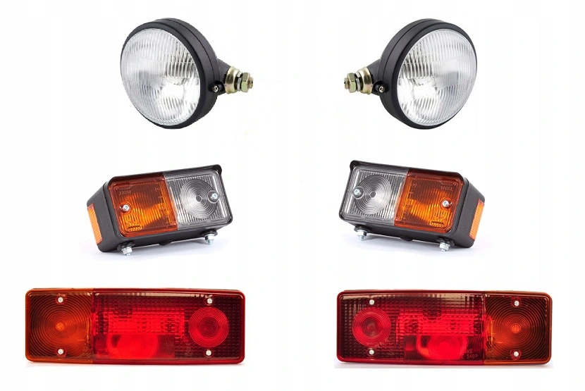 

Zestaw Lamp Ursus C-360 C360 Lampy Reflektory Kpl.