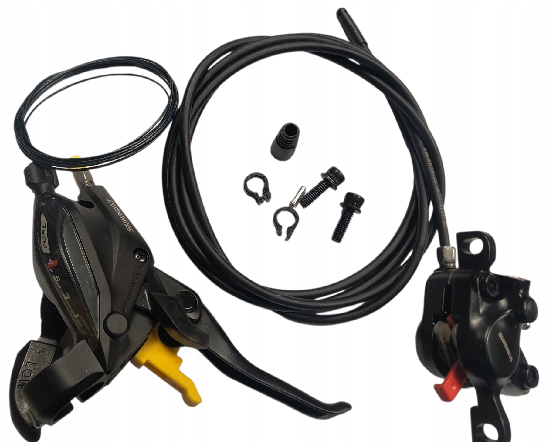 Klamkomanetka hydrauliczna Shimano Acera ST-EF505 BR-MT200 7 speed 1,7M