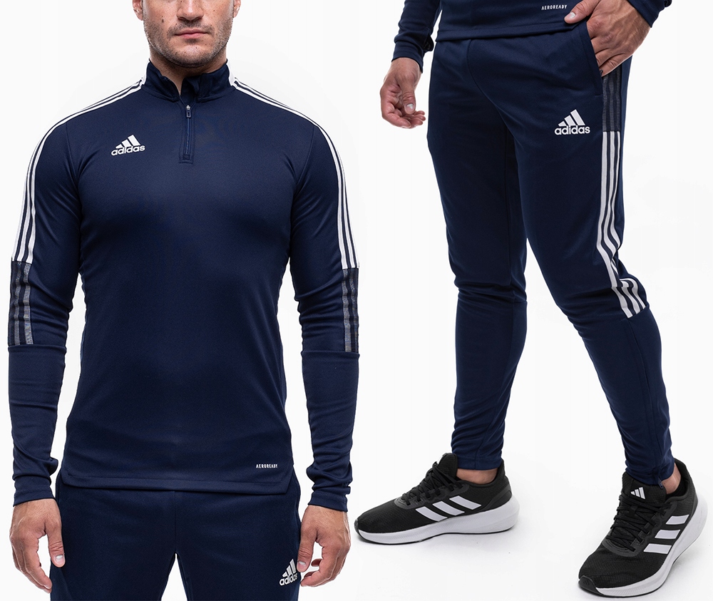 Teplákovka Pánský komplet adidas Tiro 21 Sportovní tréninková Mikina Kalhoty vel. S