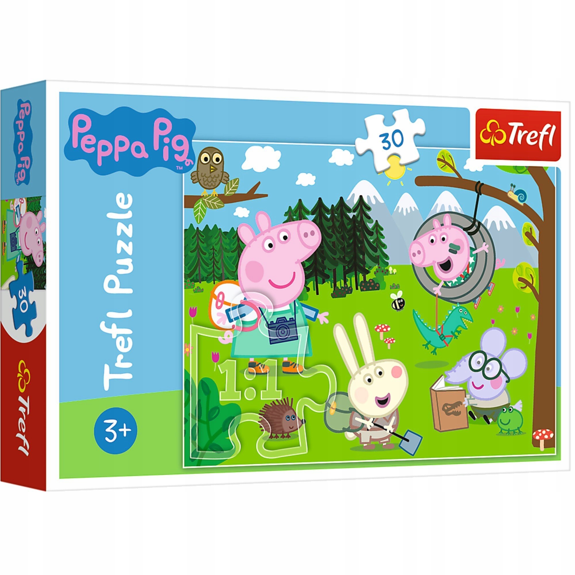 

Puzzle Świnka Peppa Pepa Leśna Wyprawa 30 El Trefl