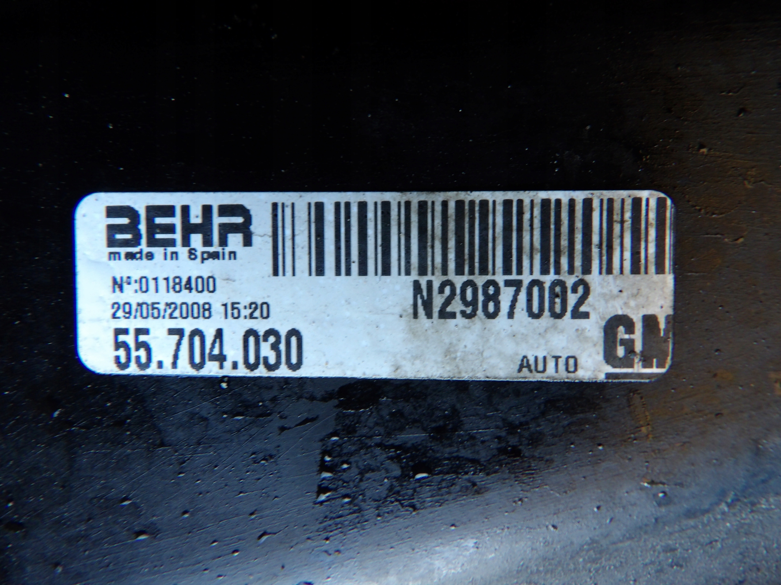 Opel Corsa D ventilátor chladiče 55.704.030 N2987002