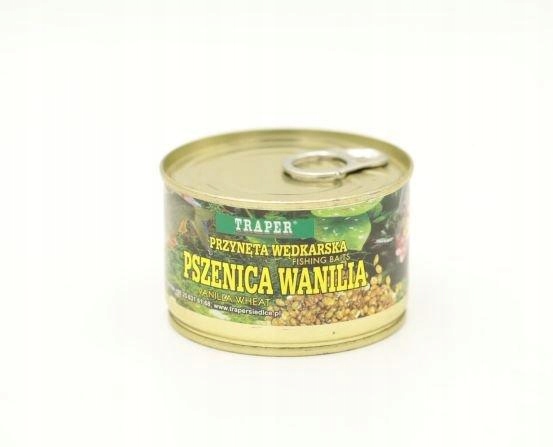 Traper Pszenica Wanilia przynęta wędkarska w puszce 70g