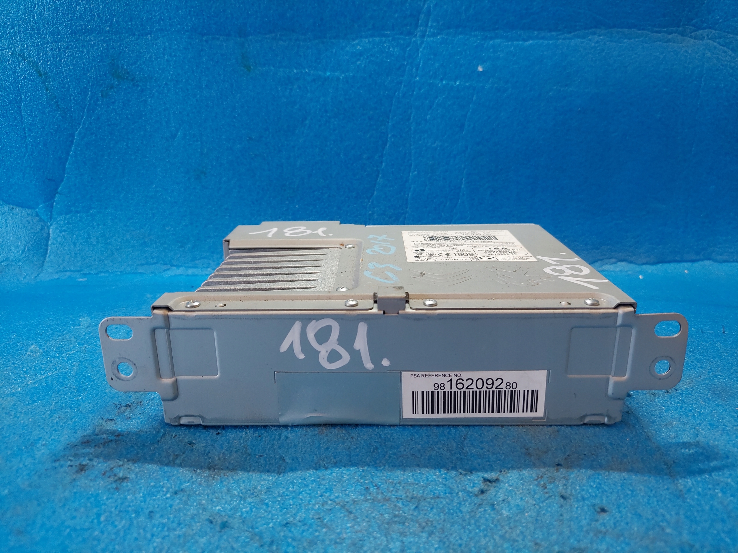 RADIO EKRAN CITROEN C3 2017 R 9816209280
