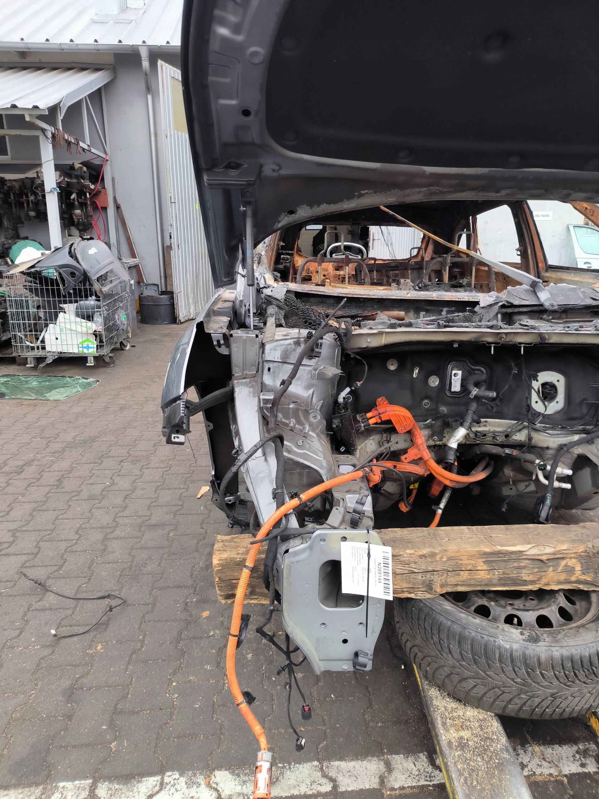 Štvrťka pravá predok MG HS II