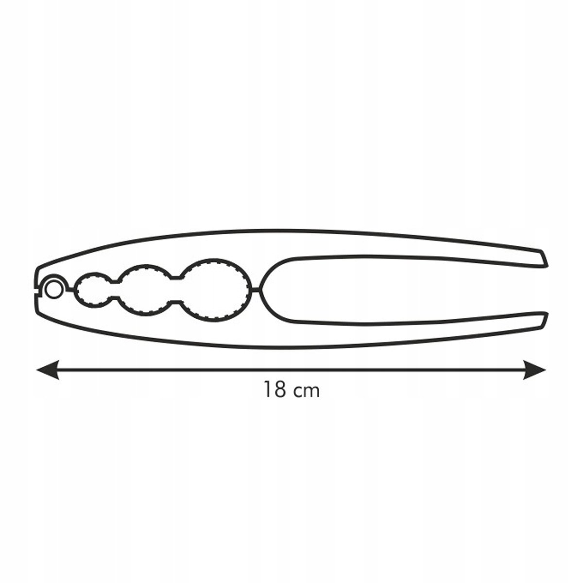 TESCOMA DZIADEK DO ORZECHÓW STAL NIERDZEWNA Materiał dominujący metal
