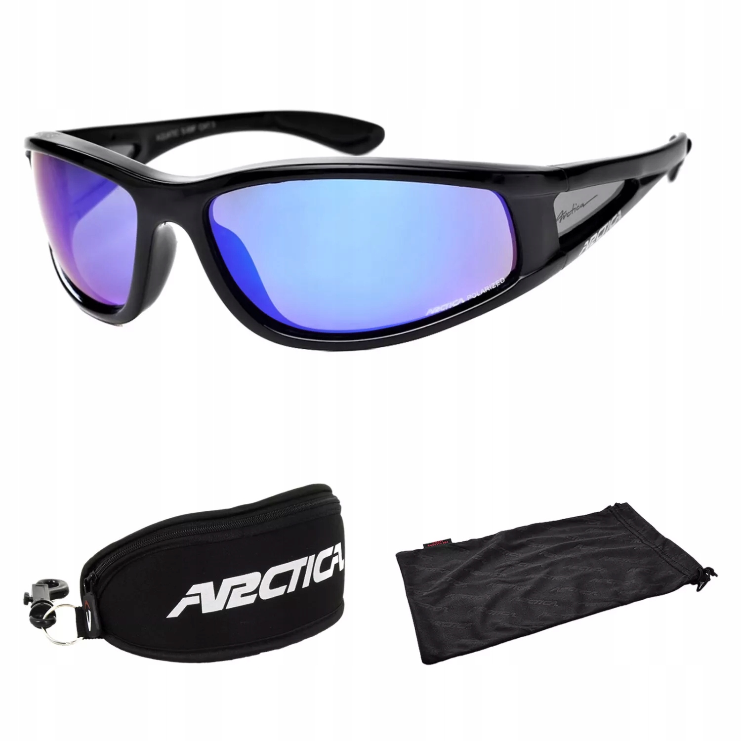 Arctica S69F Modré zrcadlovky Aquatic Sluneční brýle Bonus