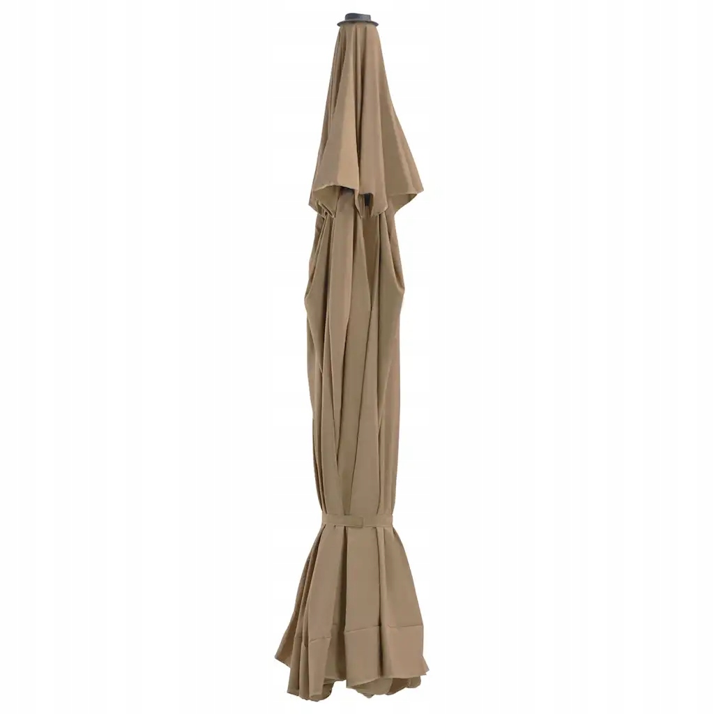 Lebka na zahradní slunečník, polyester, 515 cm, taupe, odolná vůči Uv