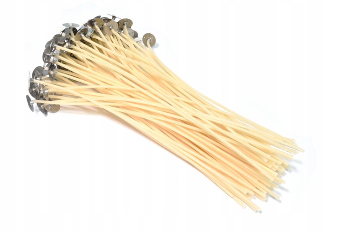 

Knot Knoty do świec z blaszką 20cm 100szt 27 Nitek