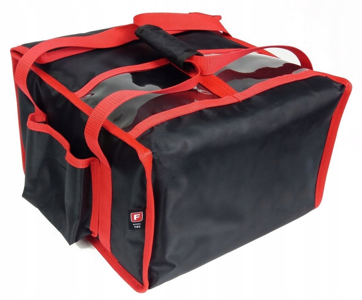 TORBA DO PIZZY KARTON 4X50X50 PODGRZEWANA STELAŻ CZARNA FURMIS T4XLPU/CZARN