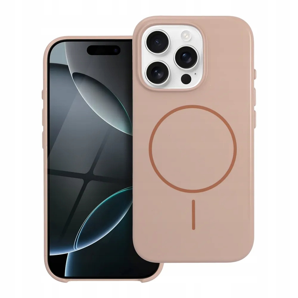 Etui na iPhone 17 Air Glossy Mag Cover zgodny z MagSafe złote