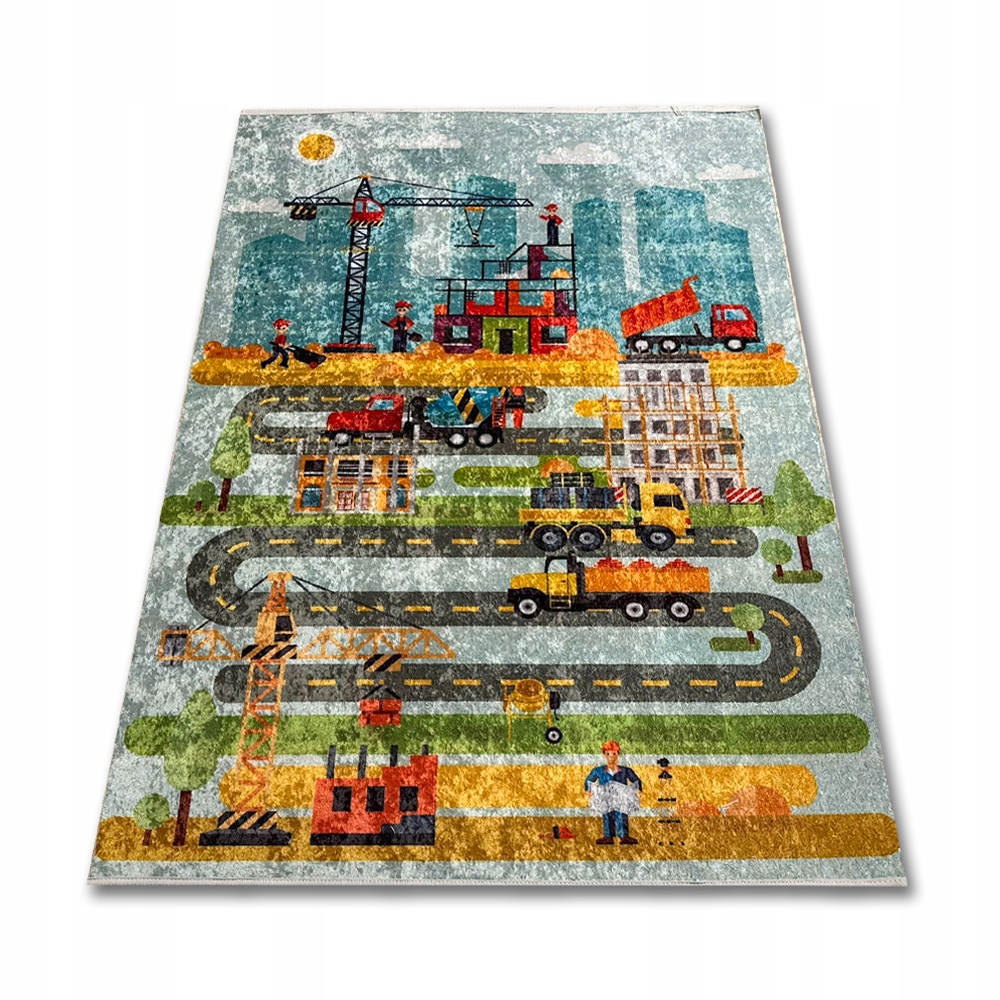 Štýlový Podgumovací Koberec 160x230 Detský MIX Vzorov