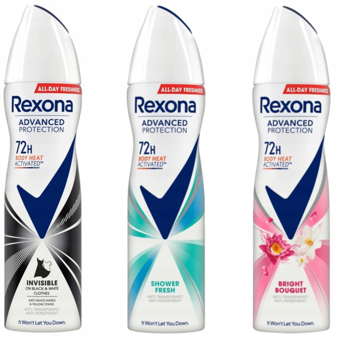 Rexona Sada Rexona Antiperspirant Spray MIX 150 ML