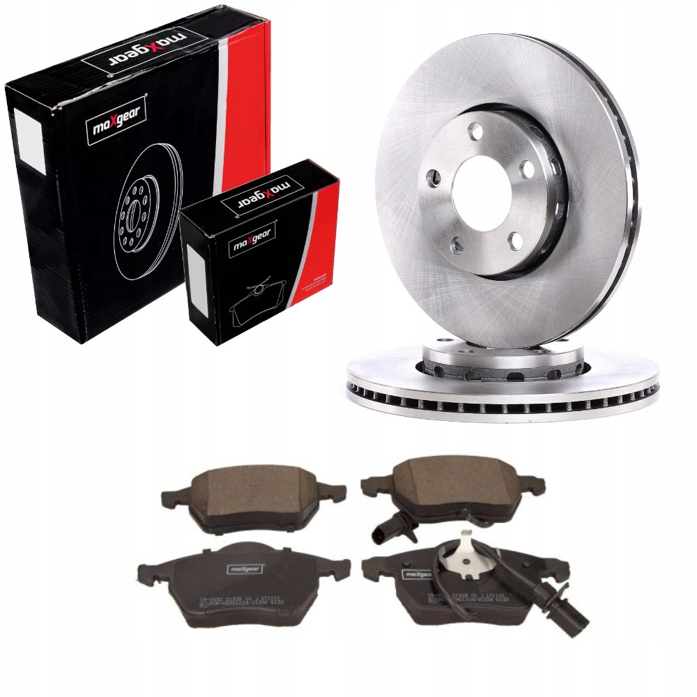 TARCZE+KLOCKI PRZÓD VW PASSAT B5 PASSAT B5 FL SKODA SUPERB 01-08