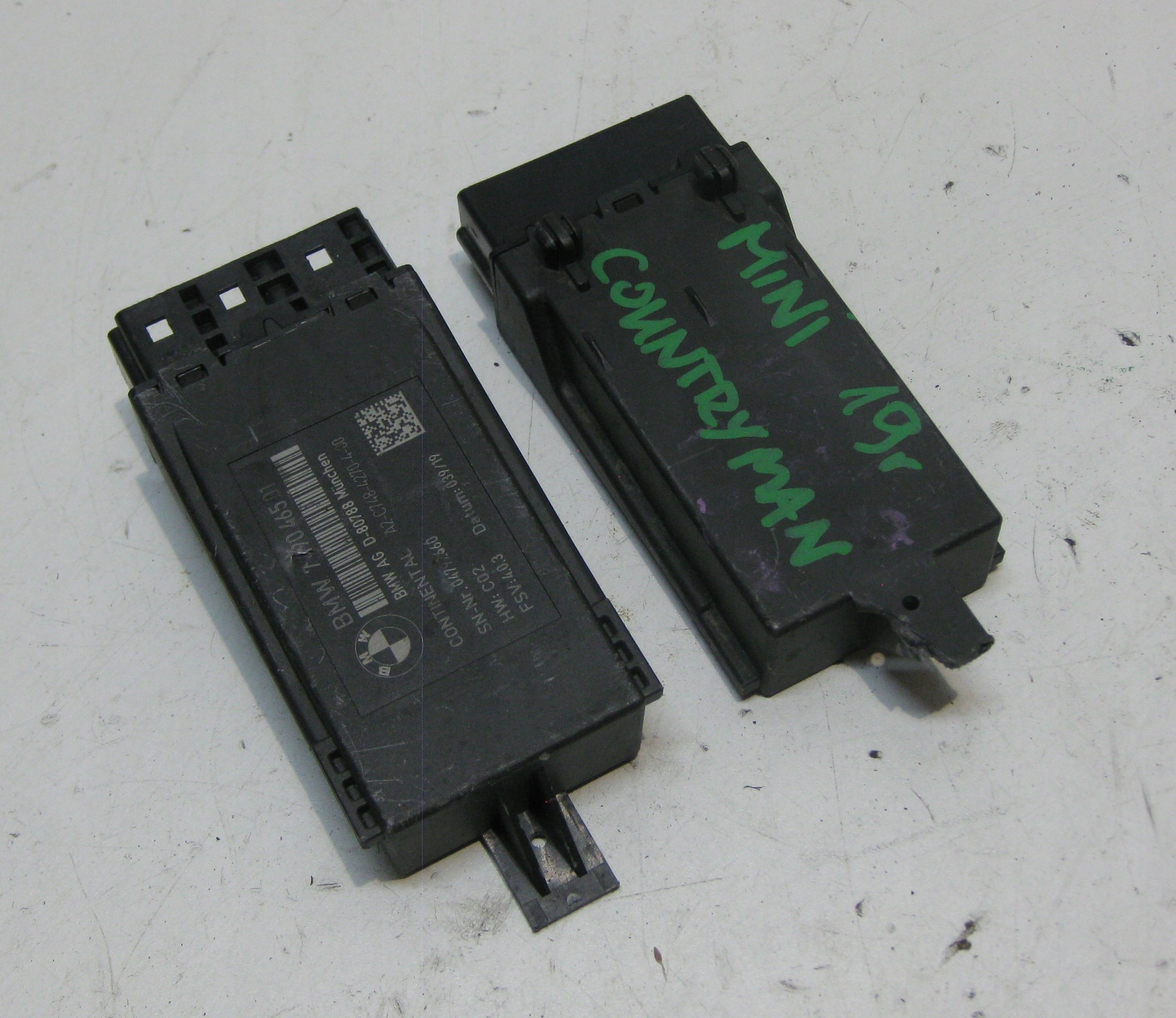 BMW 5 G30 3.0D module control unit seat 7490465